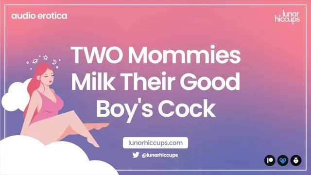 Big ASMR TWO Mommies Milk Their Good Boy's Cock Audio Roleplay Wet Sounds Two Girls Threesome Rico