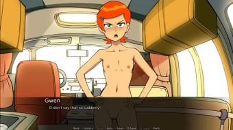 HotTube Ben 10 - A Day With Gwen HORNY MODE - Gwen Polanska Old-n-Young