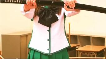 xHamster Expert swordswoman Saeko Busujima (high school of the dead) (Saeko Matsushita) Village