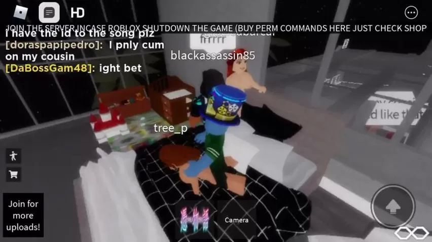 Perfect Ass Wtf bro, roblox is maad weird bruh, add my snap tho @j PlayForceOne