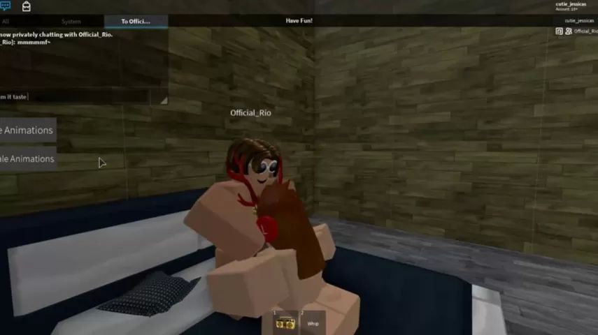 Vintage Brunette Roblox Whore Fucks first Big Dick and Loves it Justice Young