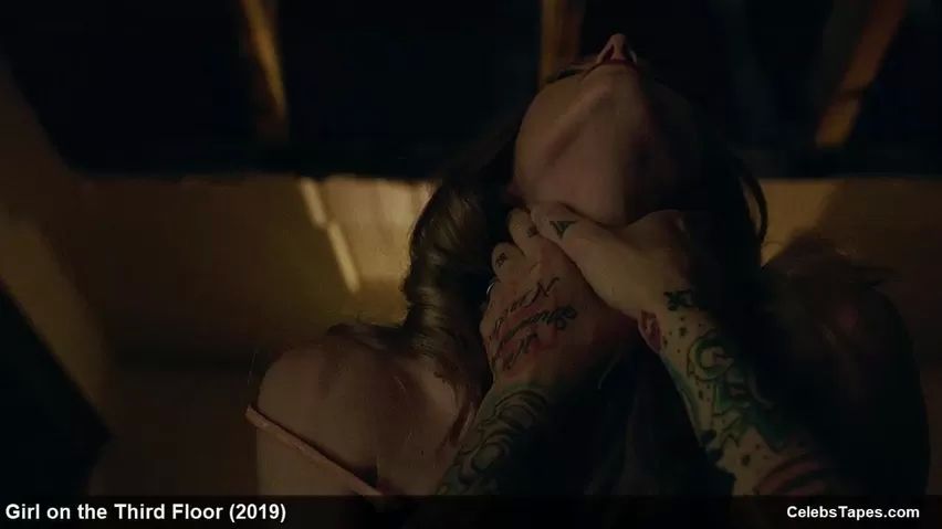 Flash Sarah Brooks & Trieste Kelly Dunn nude & sex scenes in movie Gay Fuck