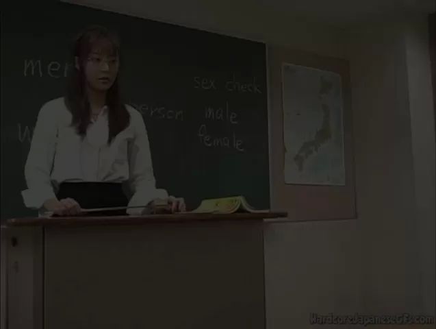 Rabuda Japanese Teacher loves licking her pussy and tits, She Fucked hard at school Indo