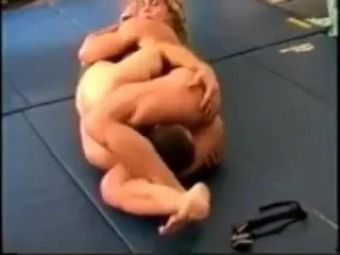 Lez Michelle Ivers mixed wrestling 18 Year Old