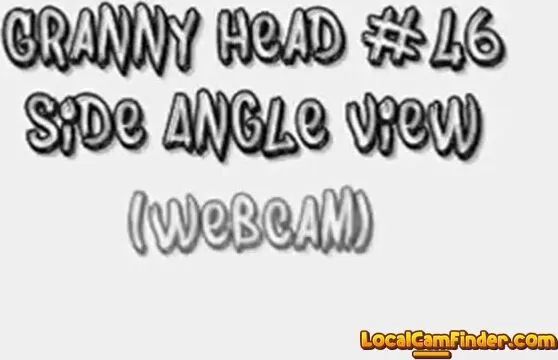 Titfuck Granny Head #46 Side Angle View (Webcam) Smutty
