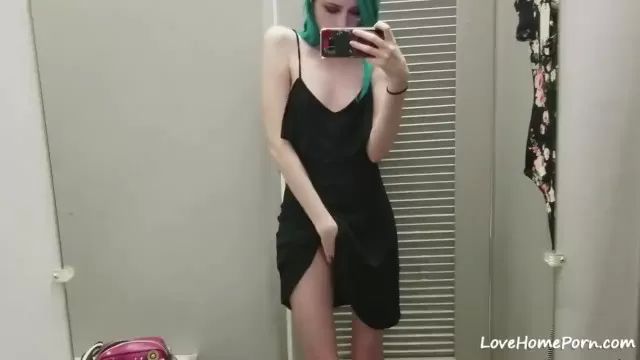 Ebony Dressing Room Slut Tenga
