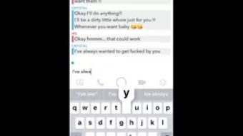 Porn Jizz Sexchat Sexting With Friends CHEATING GF on Snapchat !! Snap: TextFantasy DownloadHelper
