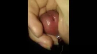 Awesome Playing With My Penis Head Until It Explodes Latex