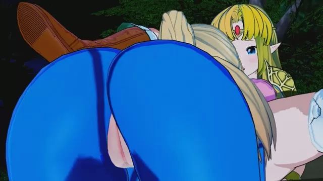 Rough Porn Zelda and Samus Eat Each Other Out Dick Sucking