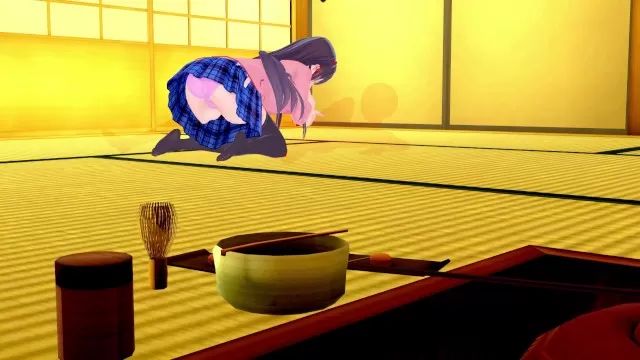 Men Hensuki sayuki senpai What to drink instead of tea 3d hentai ElephantTube