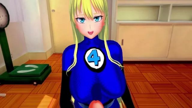 Gilf Invisible Woman 3D Hentai POV Cum In Pussy