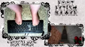 Duro Sexy feet playing minecraft Pt 2 Double Penetration