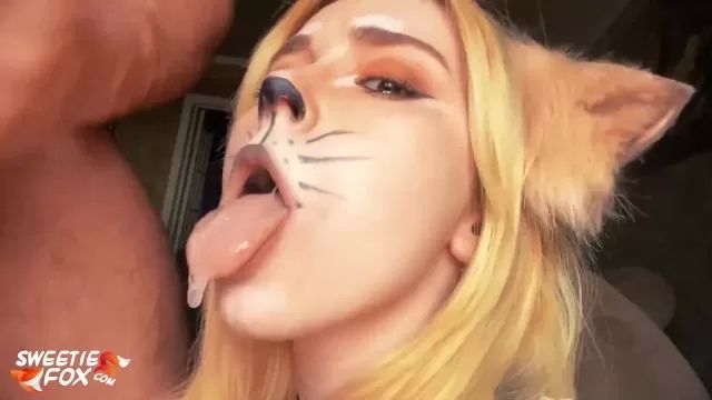 Housewife Steampunk Girl Hard Doggy Sex and Blowjob with Oral Creampie - Fox Cosplay Porn Star