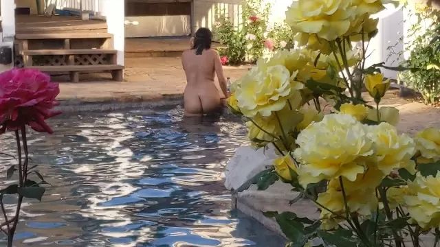 Alt Peeping Secretly Masturbating Girl Next Door Swimming Cumshot Hot Wife