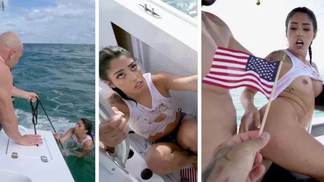 Hard Cock BANGBROS - Cuban Hottie, Vanessa Sky, Gets Rescued At Sea By Jmac HellPorno