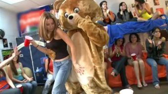 xxGifs DANCING BEAR - What Happens When Male Strippers Invade A Dorm Room? Find Out! Bubble Butt