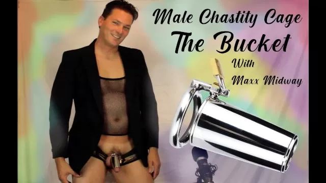 Web Cam Male Chastity Cage Review - 'The Bucket' Teenies