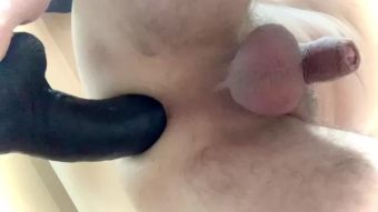 Cumshot Prostate milking session with BBC Anal Sex