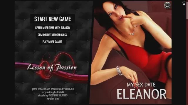 Group My Sex Date Eleanor - Walkthrough Vanessa Cage