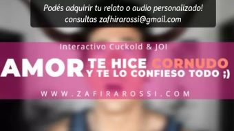 Hardcore Free Porn HISTORIA INTERACTIVA "AMOR, TE HICE CORNUDO Y TE LO CUENTO TODO" RELATO CUCKOLD | ASMR VOICE LATINA Pigtails