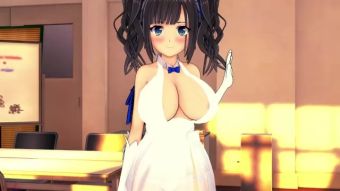 Big breasts Danmachi: Hestia Works Huge Tits and Does Doggy 3D Hentai Muscles
