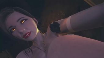 Tesao Resident Evil Village: Tall Vampire futa Lady Dimitrescu Taker POV Butt Sex