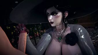 Qwebec 3D Hentai: Lady Dimitrescu FUCKS ME WITH HER HUGE TITS (Resident Evil 8: Village) ASSTR