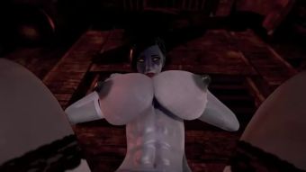 UpdateTube Resident Evil Village: Alcina Dimitrescu busty vampire banging | POV | Honey Select 2| Nurumassage