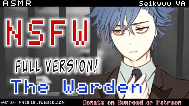Thai NSFW Rough Anime Yandere ASMR - The Warden Inspects You FULL Str8