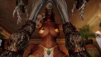 Ghetto Egyptian Queen Carmella Gets Fucked By Monster Skyrim 3D Hentai Moneytalks