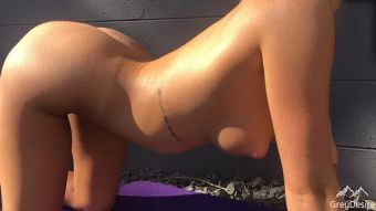 Hustler Nude Yoga Up Close & Personal - Namaste Whooty