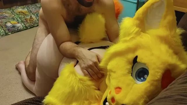 Transexual Furry pounded from behind Private Sex
