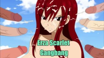 SinStreet Hentai NNN Reward: Erza Scarlet Gangbang (Fairy Tail) Samantha Saint