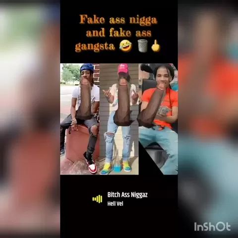Straight Porn Fake ass gangsta Neswangy