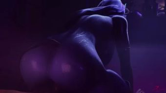 Black Girl Dezmall's Succubus Animation "Forbidden Ritual ~Daemon-Girl~" Big Cocks