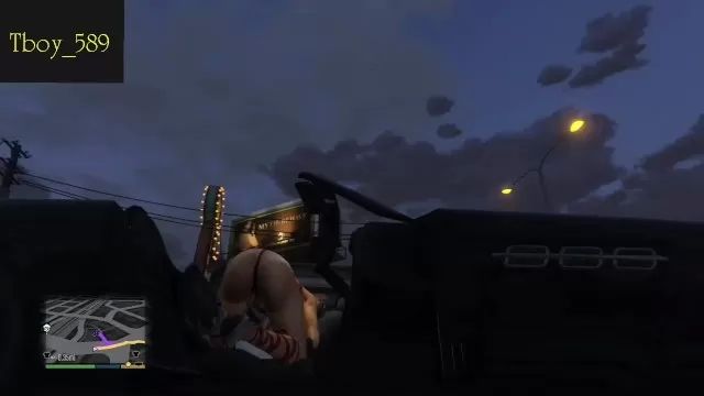 Full Movie Recieving blowjob from the strippers ( Grand Theft Auto V) Class