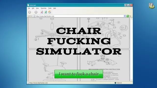Celebrities Chair Fucking Simulator Leather