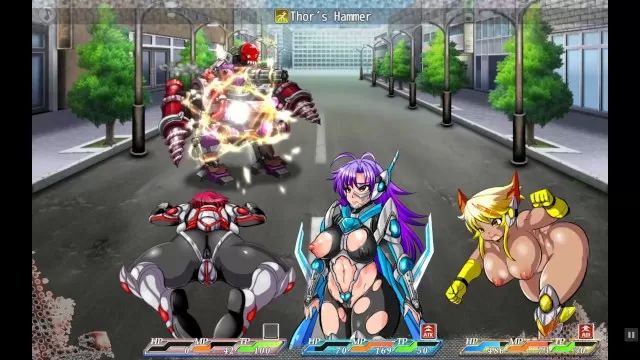 Two Police Signal Forces [Hentai RPG game] Ep.1 Super hero like a good creampie after the fight Hot Chicks Fucking