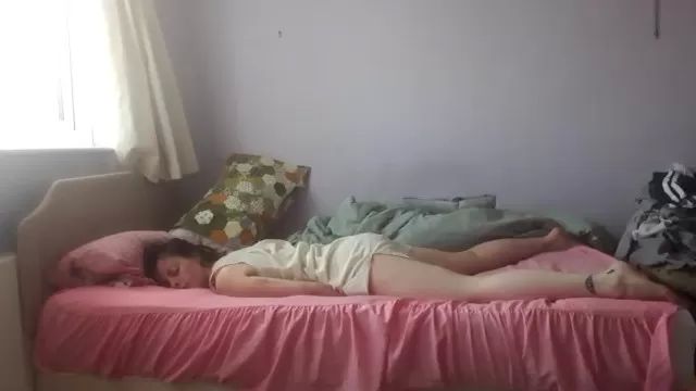 Behind MASTURBATION WITH CLOTHES ON - REAL ORGASM Groping