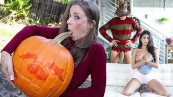 Stretching BANGBROS - Halloween Compilation 2021 (Includes New Scenes!) Pawg