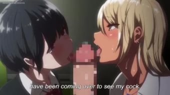 MadThumbs Hentai Anime - NTR your sister's Gyaru friends Ep.1 [ENG SUB] Spooning