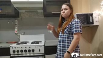 18andBig Horny babe masturbating in the kitchen for you JuliaMovies