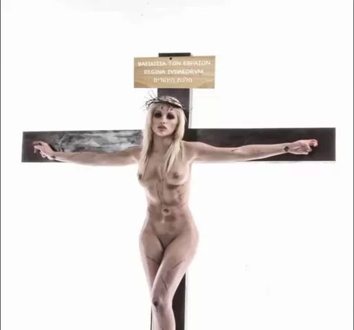 Cam Girl Female Jesus Crucified Naked Spanish Audio Gang Bang