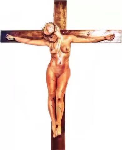 Kissing Female Jesus Crucified Naked Finnish Audio Sapphic