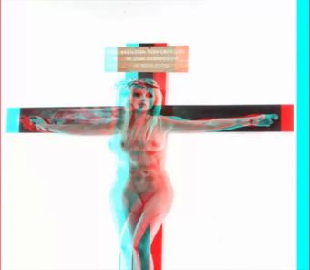 Hermosa Female Jesus Crucified Naked New And Improved 3D Movies