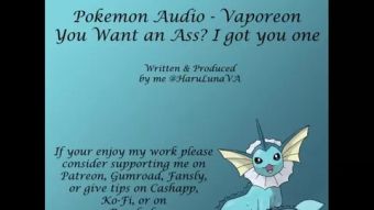 Cop 18+ Pokemon Audio by HaruLuna - You Want An Ass? I Got You One BootyTape