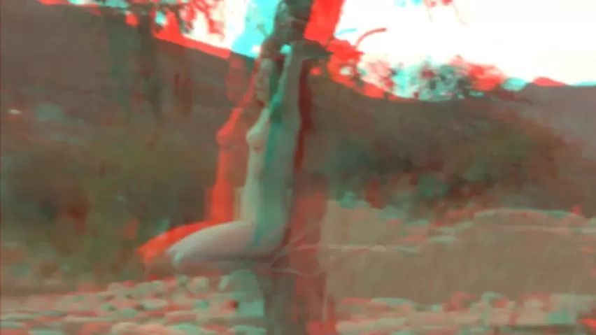 Bound Crucifix (3D) Hiddencam