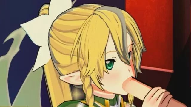 Masturbating Sword Art Online - Leafa 3D Hentai Special NetNanny