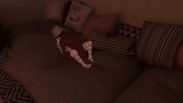 Foot Job Cute Catgirl's first time getting fucked in VRChat Young Tits