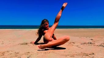 Blacksonboys I'm nude on Lago Saler beach in Valencia PerfectGirls
